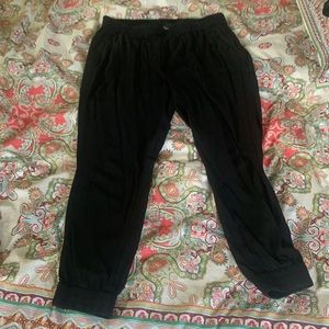 LOFT black jogger pants size m